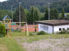 Tennisplätze mit Vereinsheim